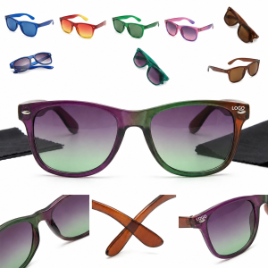 Lightweight Ombre Frame Eyewear with Tinted Lenses